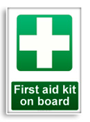 First aid kit onboard
